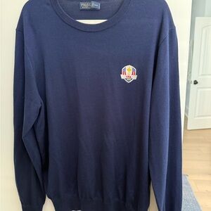 Polo by Ralph Lauren Dark Blue Golf Crewneck Sweater